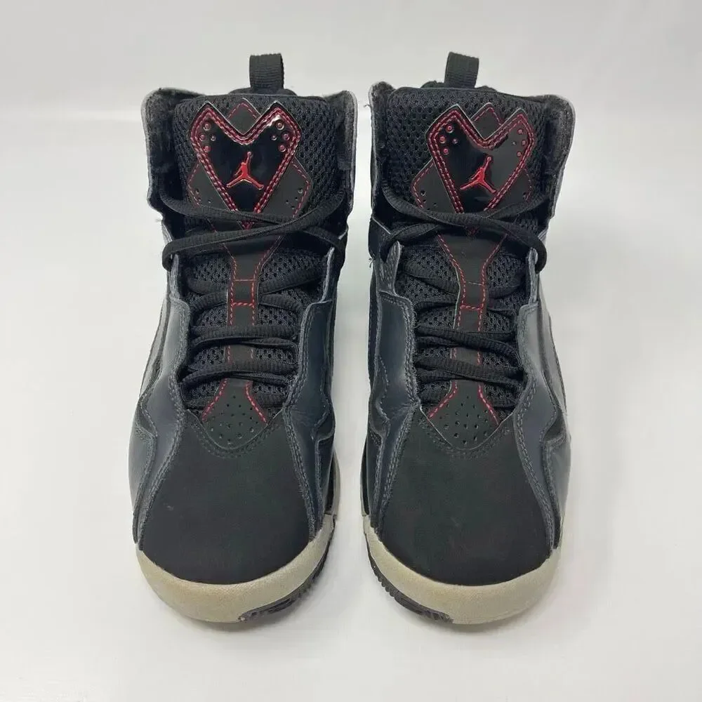 Nike Air Jordan True Flight GS BG Bred Basketball Shoes 343795-002 Youth Size 5Y